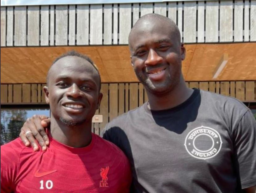 Foot: Yaya Touré invité par Sadio Mané à l’entraînement de Liverpool