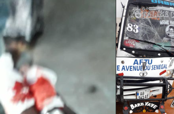 Malika: Une course entre deux bus Tata fait un mort (Photos)