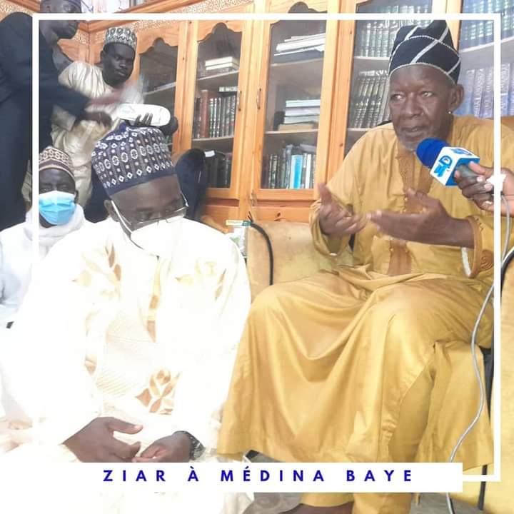 Élections locales : Pape Mademba Bitéye béni par les religieux de Médina Baye