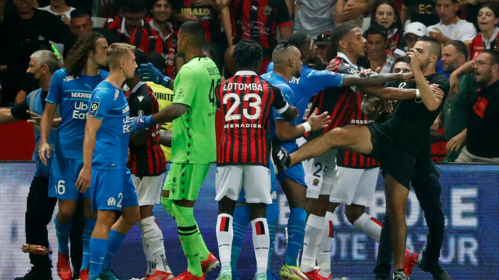 Ou Regarder Om Nice Ce Soir Nice - OM : Trois joueurs marseillais touchés lors des débordements