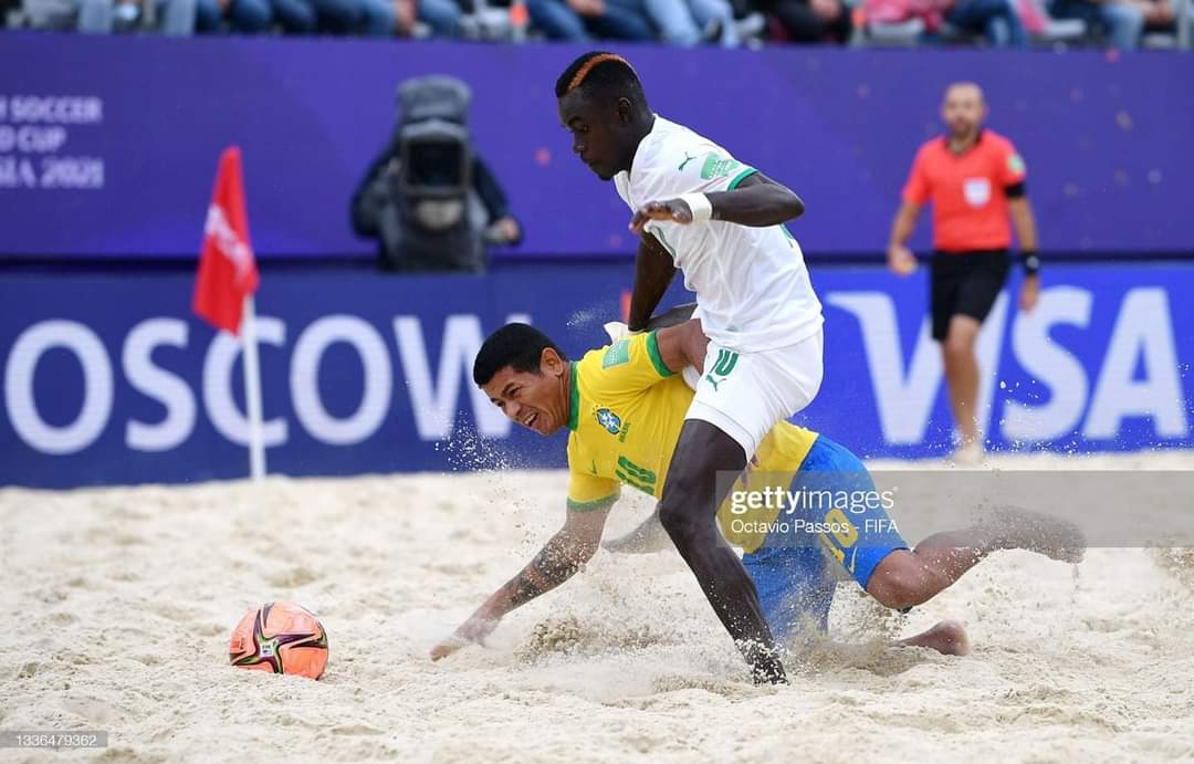 Mondial Beach Soccer Le Sénégal bat le Brésil et se qualifie en demi