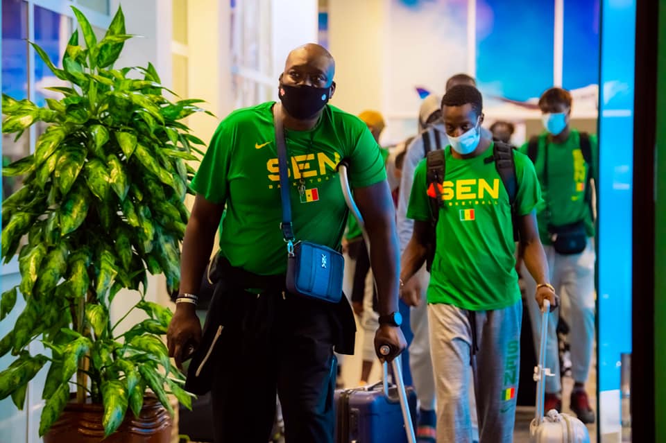 Afrobasket: Revivez l’arrivée des Lions du Sénégal à Kigali (Photos & Vidéo)
