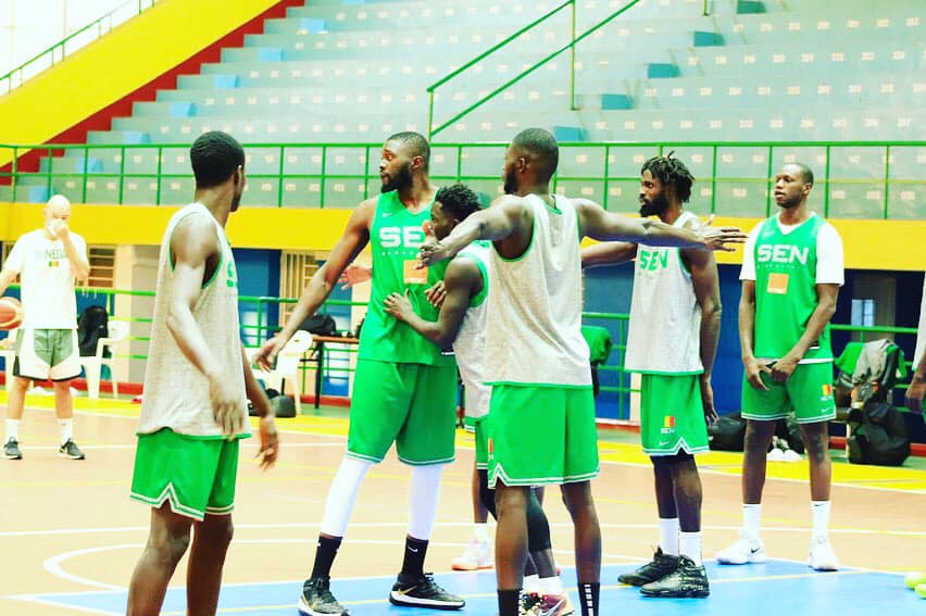 Afrobasket: Regardez la séance d’entrainement des Lions avant leur 2e match (Photos & Vidéo) !