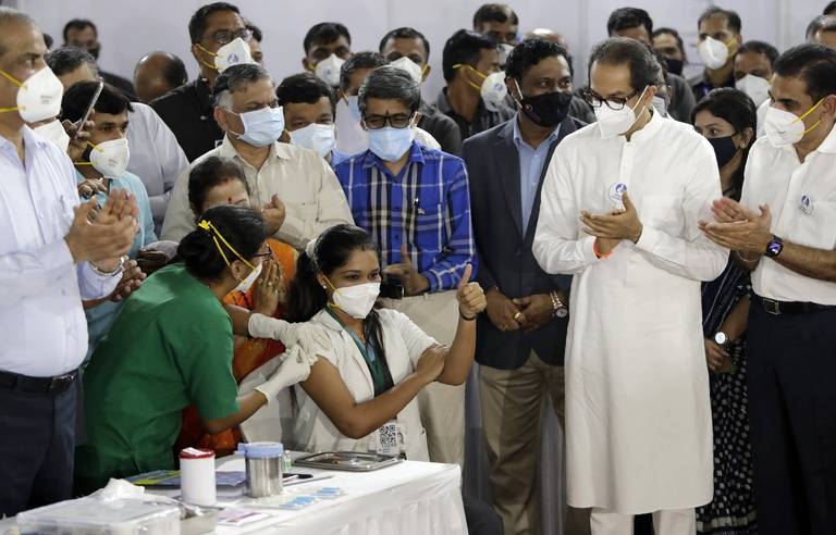 Inde : 10 millions de personnes vaccinées en une journée