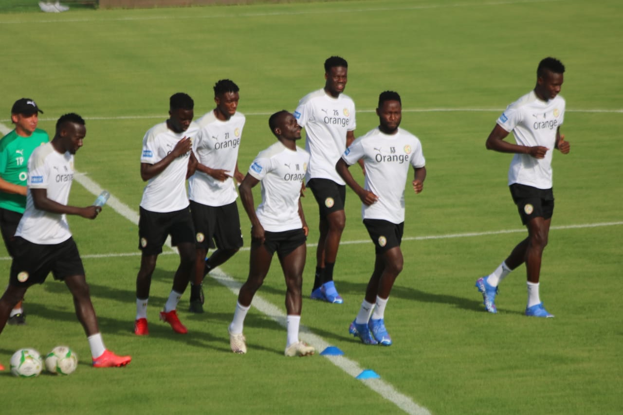 Elim. Mondial 2022 – Sénégal vs Togo: 12 Lions à la première séance d’entrainement, Regardez!