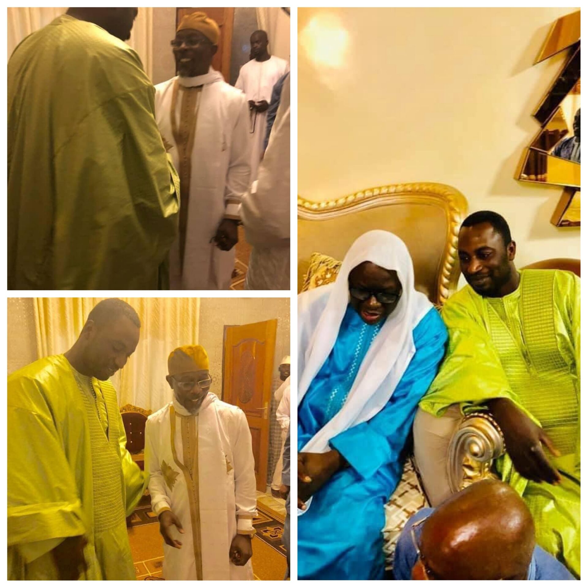 Serigne Habib Mbacké présente ses condoléances au nouveau Khalife des Layènes