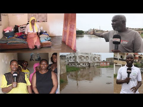 Inondation à Keur Massar Unité 11 : « Nous n’avons pas dormi de toute la nuit… »(vidéo)