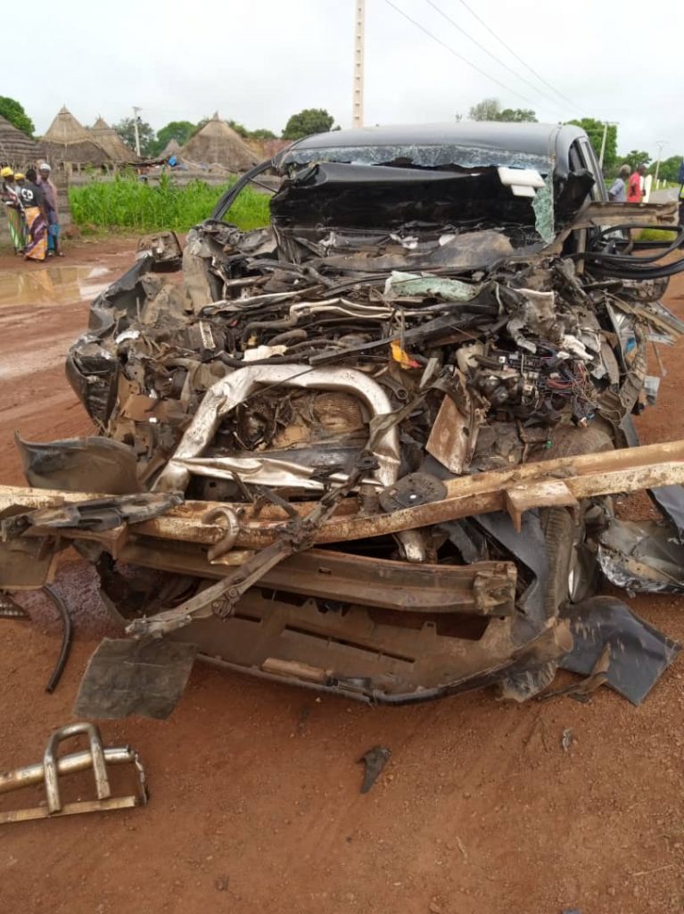 URGENT. Accident - Le Chauffeur De Moustapha Guirassy Est Finalement Décédé(Photo)