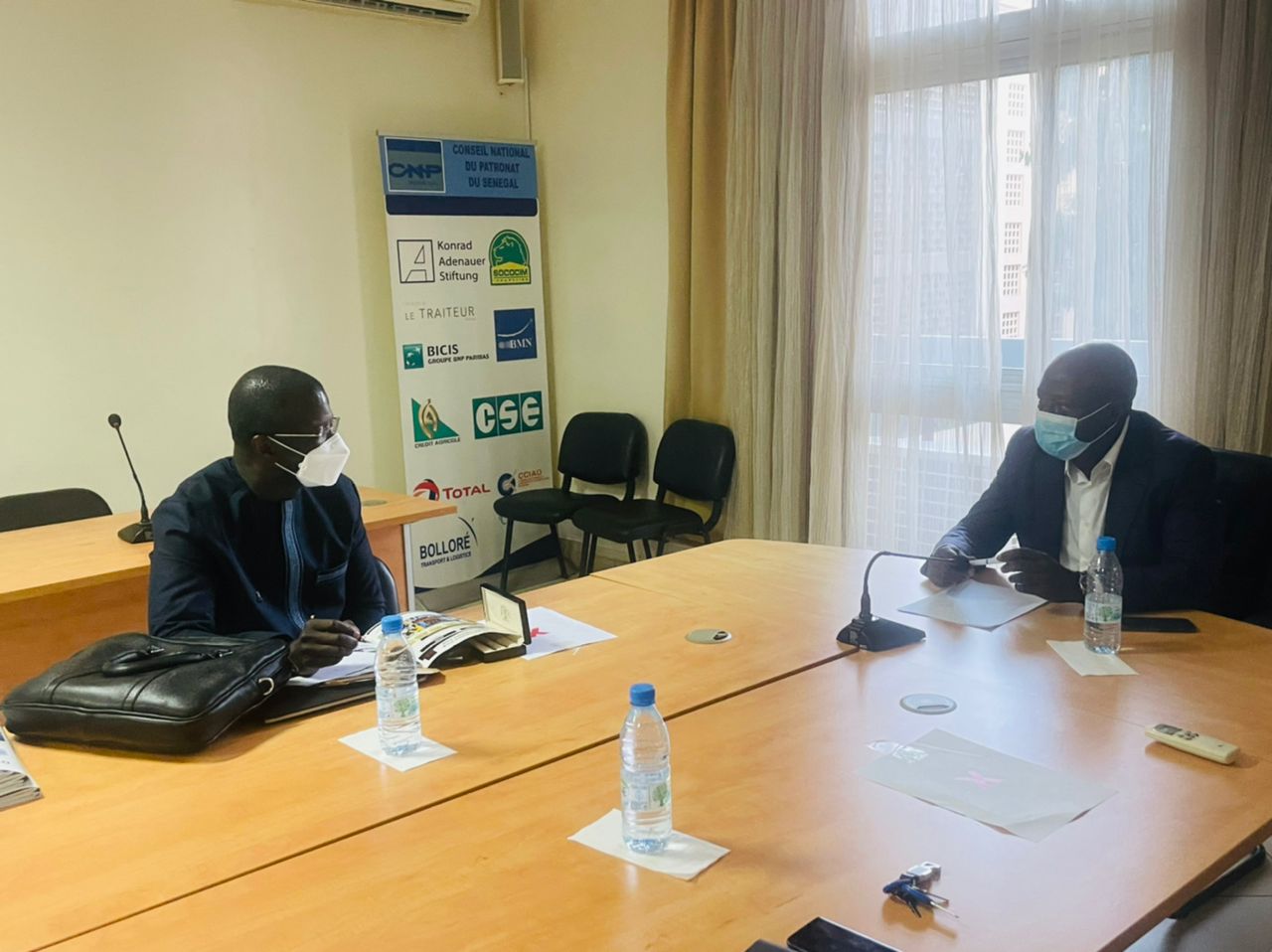 Expo Dubaï 2020 : Rencontre du commissaire général Dr M. Diop et de son équipe avec le CNP (Vidéo)