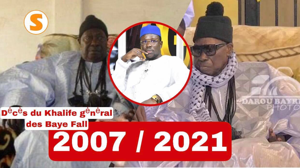 Réaction émouvante de Serigne Mame Mor Mbacké après le Décès du Khalife général des Baye Fall