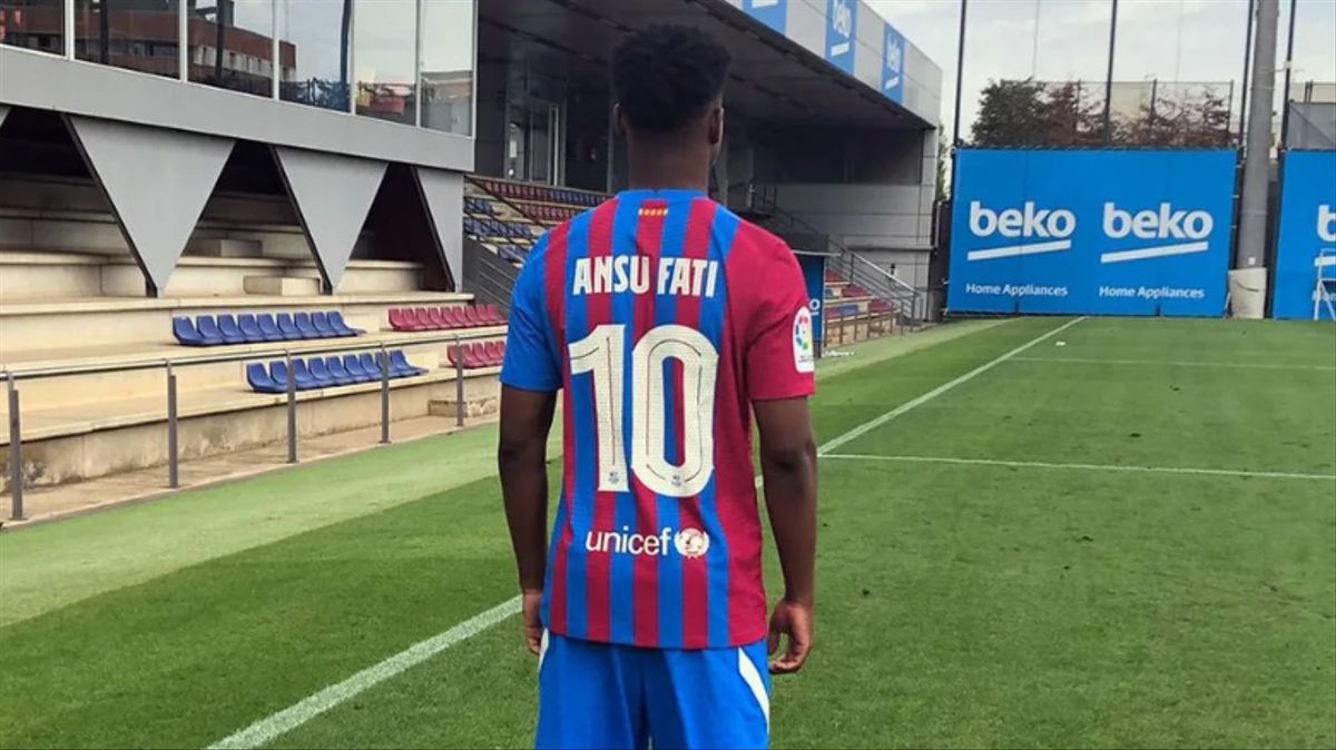 Barça: Ansu Fati hérite du numéro 10 de Messi
