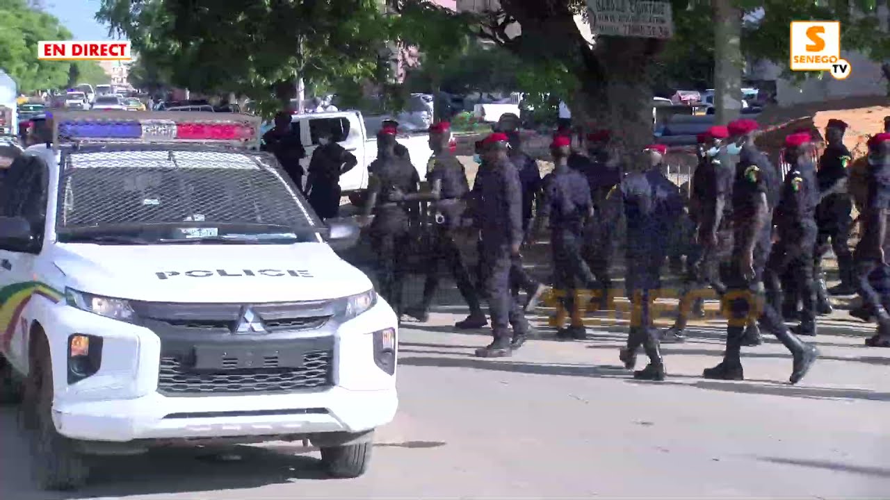 Manif interdite : La place de la Nation sous haute surveillance policière (Senego Tv)