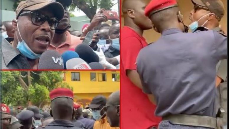 Vidéo : Grosse altercation entre Barth’ Dias et la police