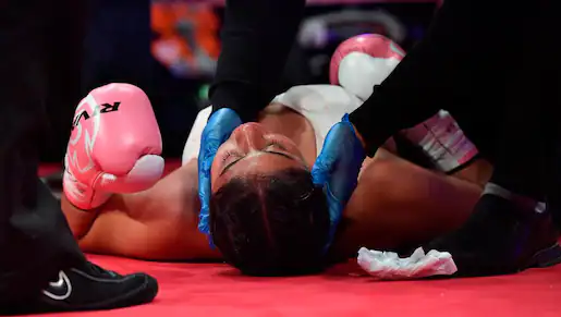 La Boxeuse Mexicaine Jeanette Z Zapata Victime Dun Violent K O