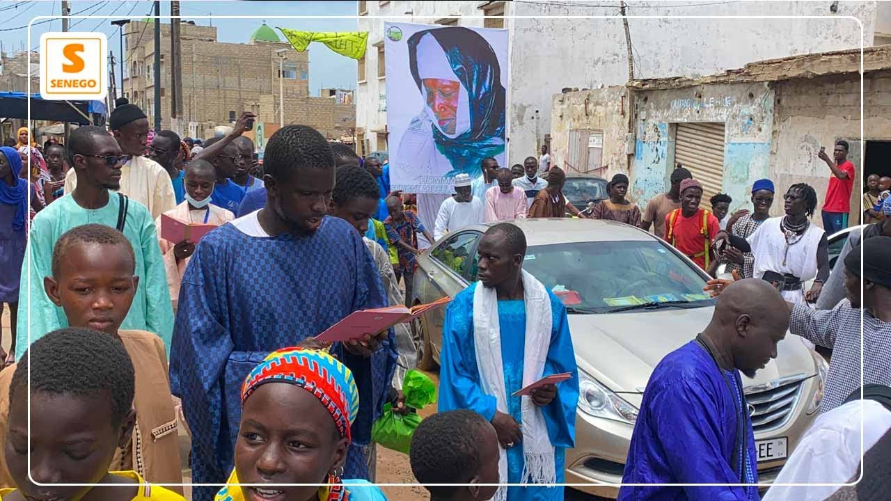 18 Safar: Des talibés Mouride rendent hommage à Baye Abdou Lahi Thiaw à Cambérène (Senego Tv)
