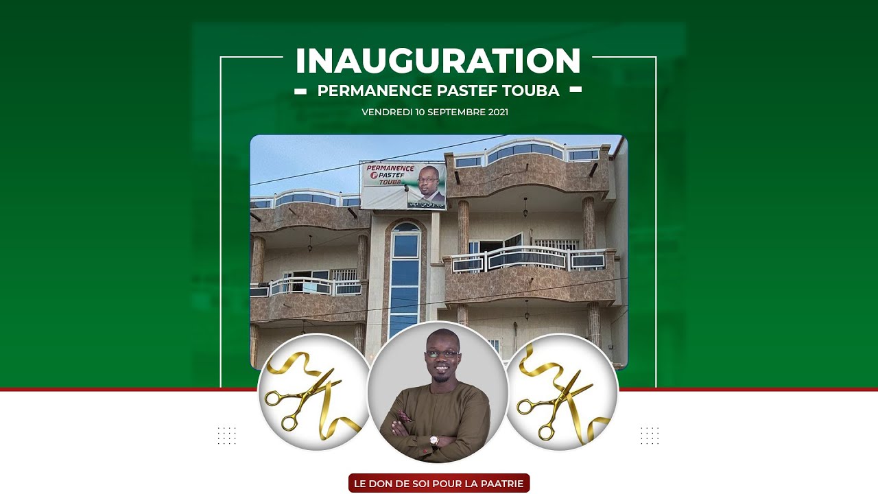 Politique: Pastef inaugure son nouveau siège à Touba (vidéo)