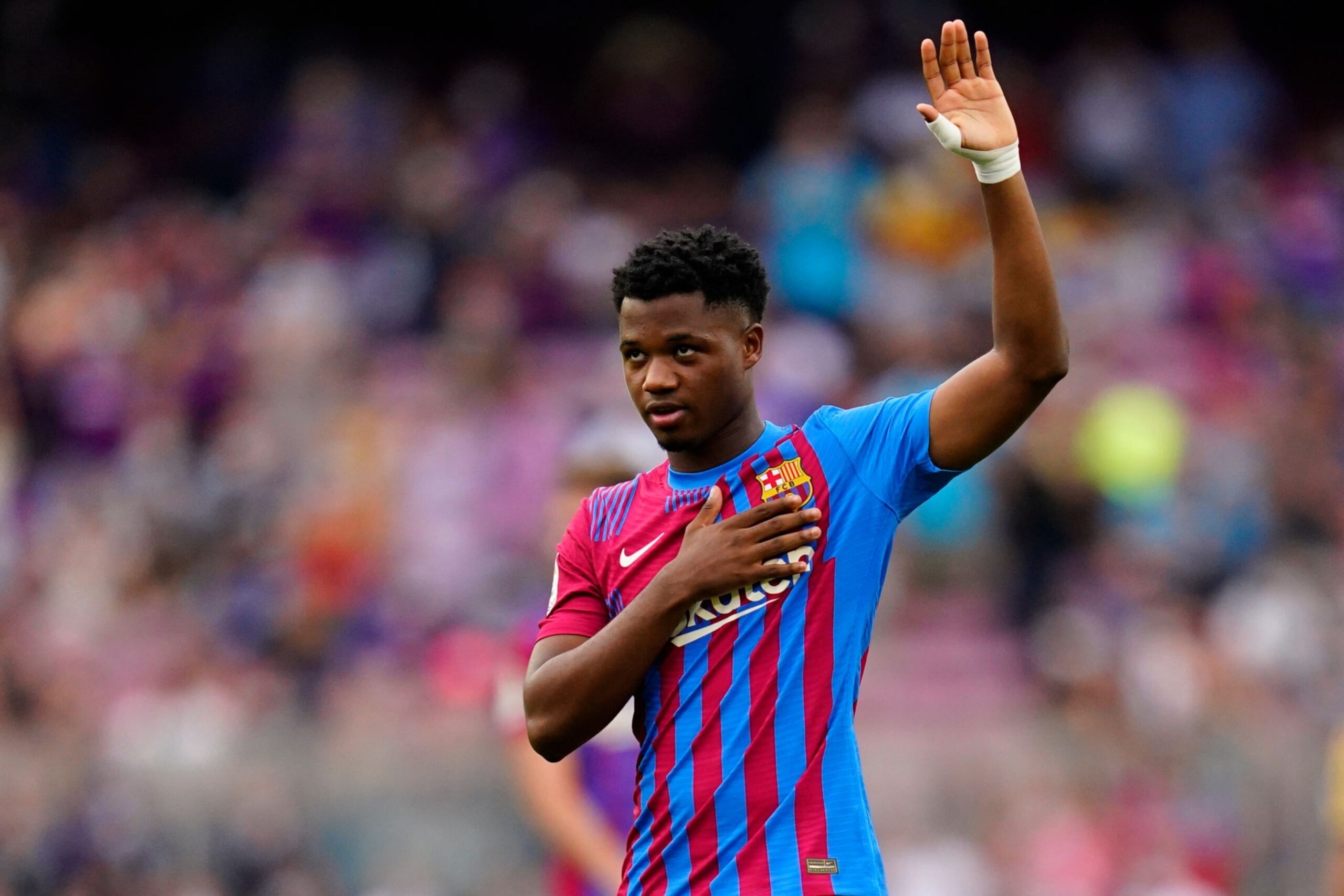 Ansu Fati: « Le 10 de Messi ? Je ne ressens pas de pression, mais plutôt de la fierté »