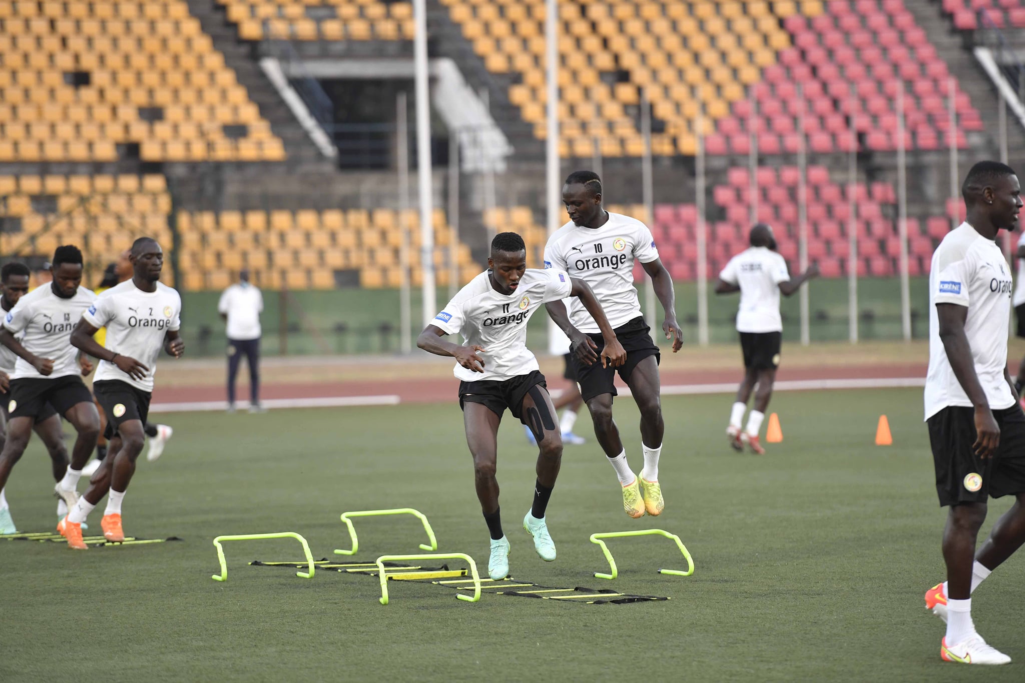 Les Lions ont effectué les derniers réglages avant le match contre Congo Brazzaville (Vidéo)