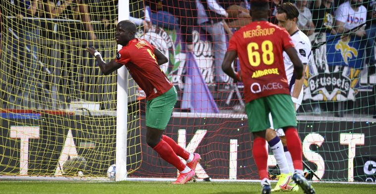 KV Oostende : Makhatar Gueye satisfait du match nul contre Anderlecht