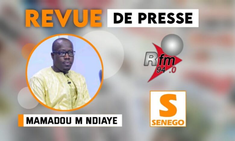 Revue de Presse (Wolof) Rfm du Vendredi 22 Avril 2022. Par Mamadou Mouhamed Ndiaye￼