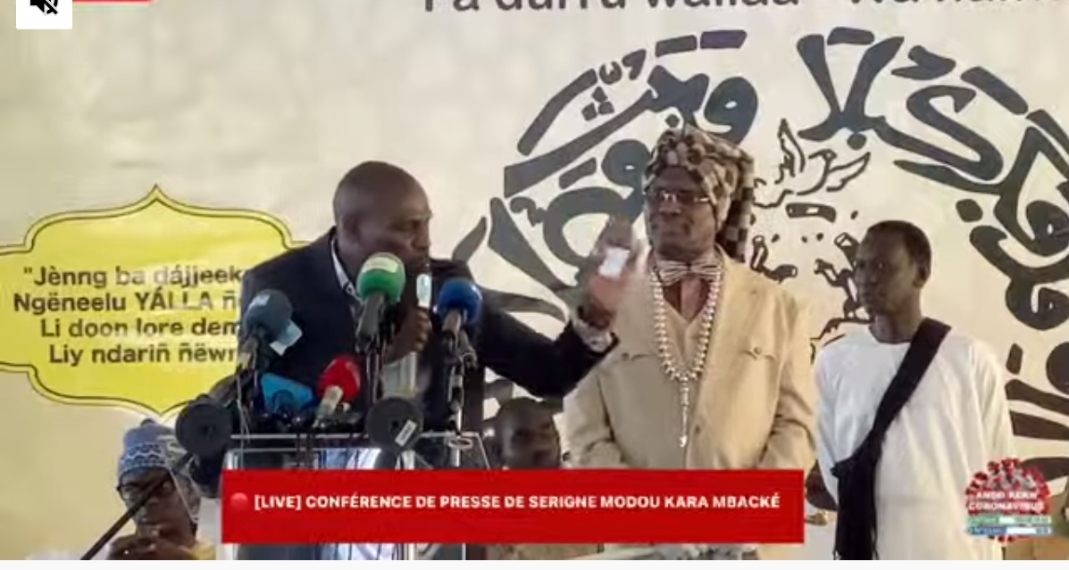 05 Septembre 2021 : Serigne Modou Kara Mbacké s’adresse aux sénégalais (vidéo)