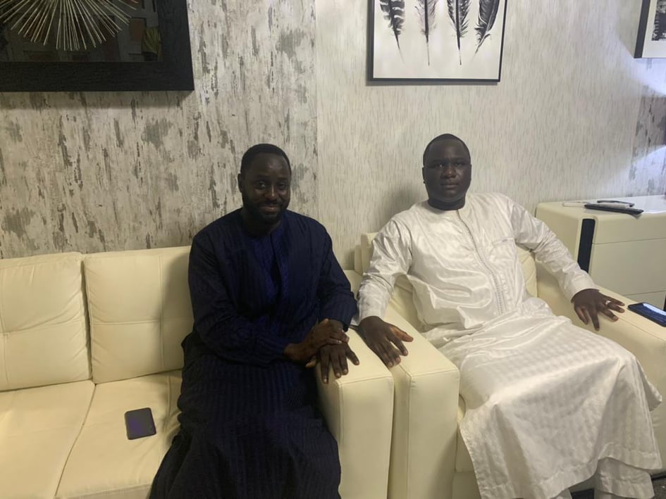 Thiérno Bocoum Chez déthié Fall (En image)