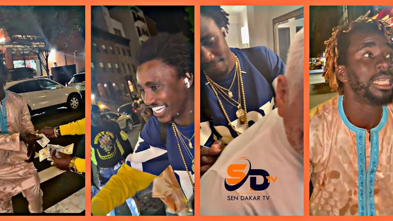 Etats Unis : Le battré en Dollars de Wally Seck à Dame Sène dans la rue