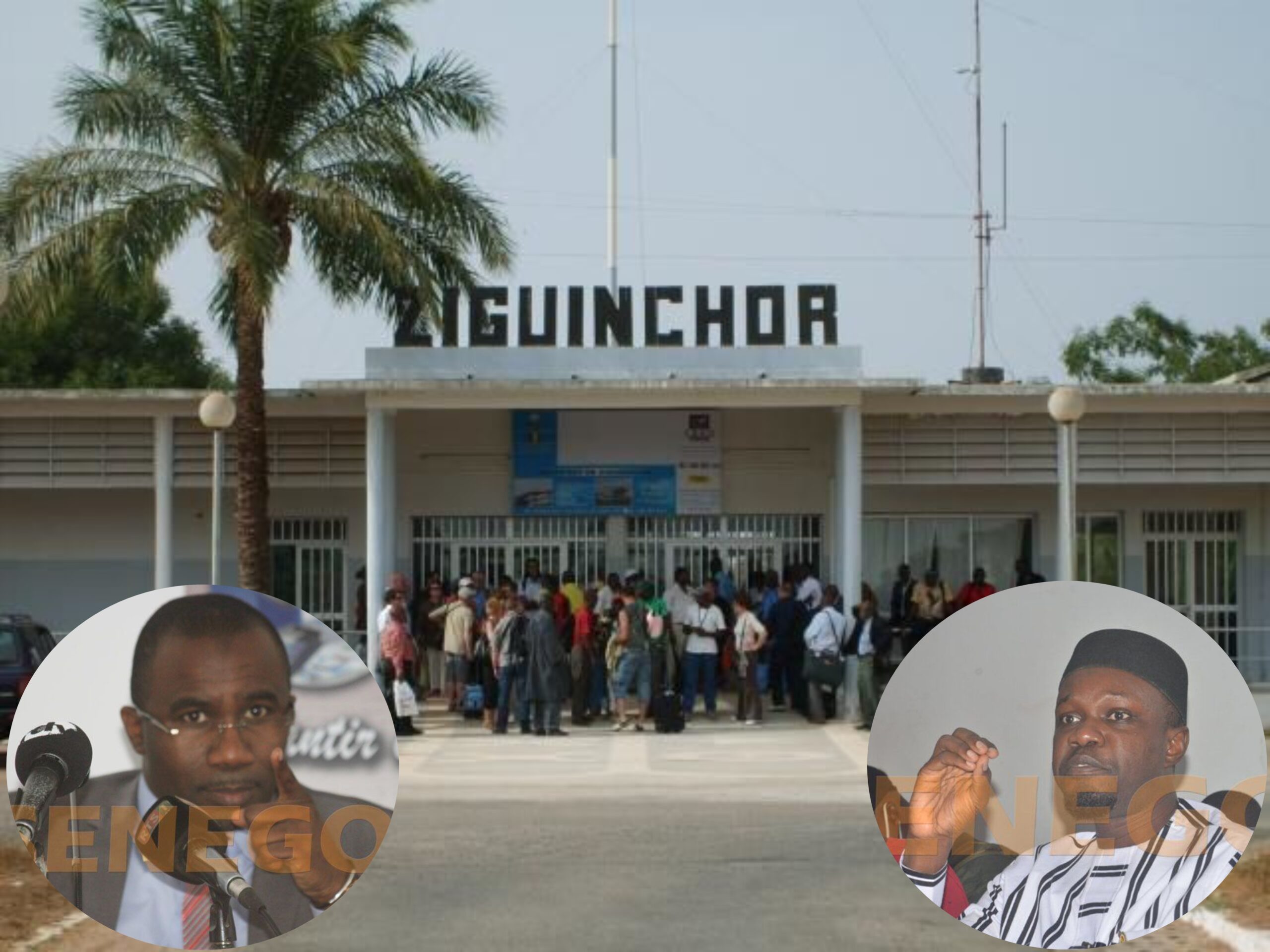 Urgent – Aéroport de Zig : Violents affrontements entre partisans de Sonko et de Doudou Ka