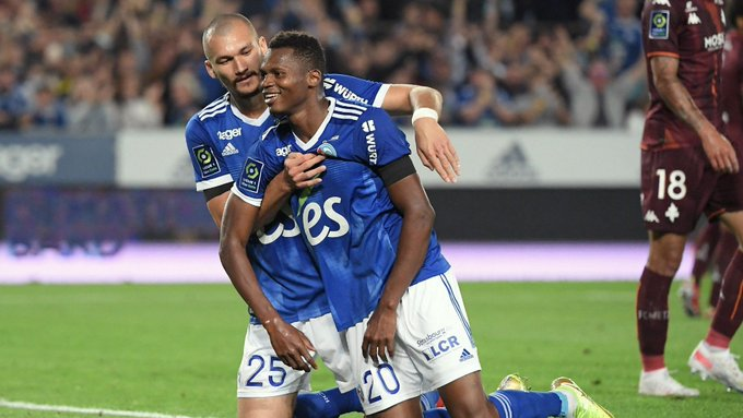 Ligue1: Auteur d’un doublé, Habib Diallo s’est régalé face à Lorient (vidéo)