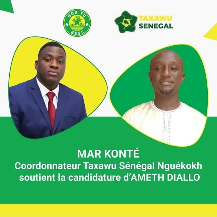 Locales à Nguékhokh : Ameth Diallo bénéficie du soutien de la section communale de Taxawu Sénégal…