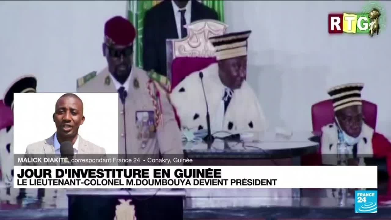 Guinée : Le président de transition s’engage à ne pas être candidat à de futures élections (vidéo)