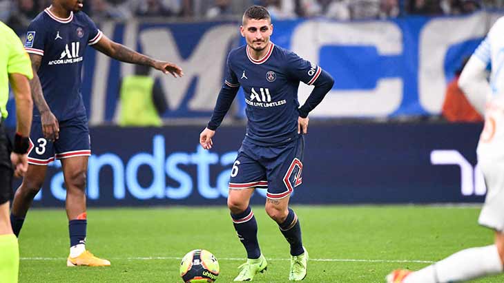PSG : Verratti absent quatre semaines