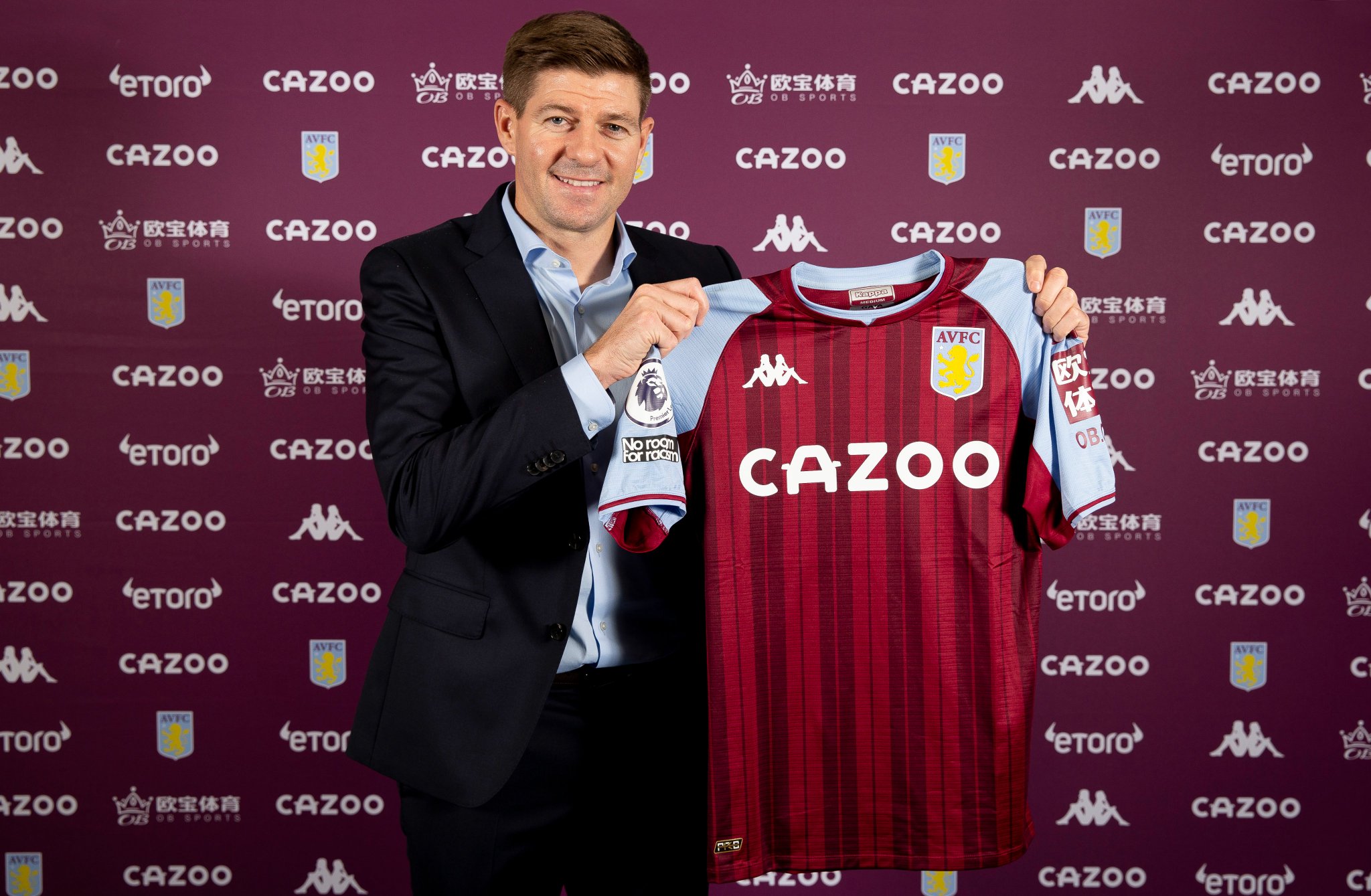 Officiel: Steven Gerrard nommé entraîneur d’Aston Villa