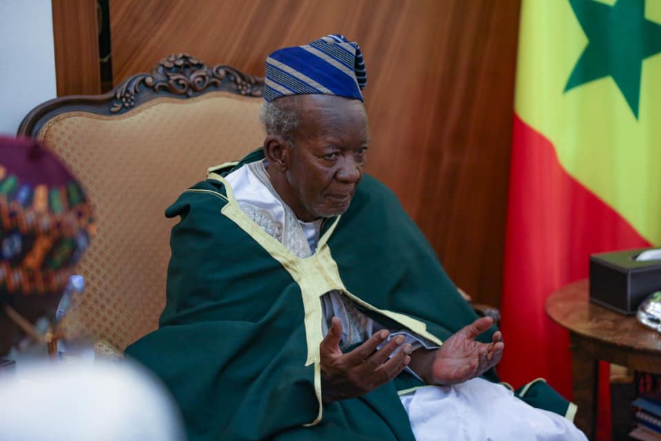 Cheikh Mahi Ibrahima Niasse reçu par Macky Sall (Photos)