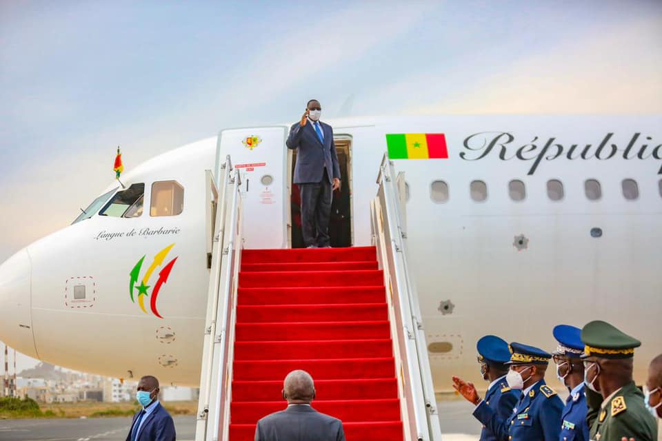 Pont de Rosso : Macky Sall a quitté Dakar ce lundi à destination de la Mauritanie
