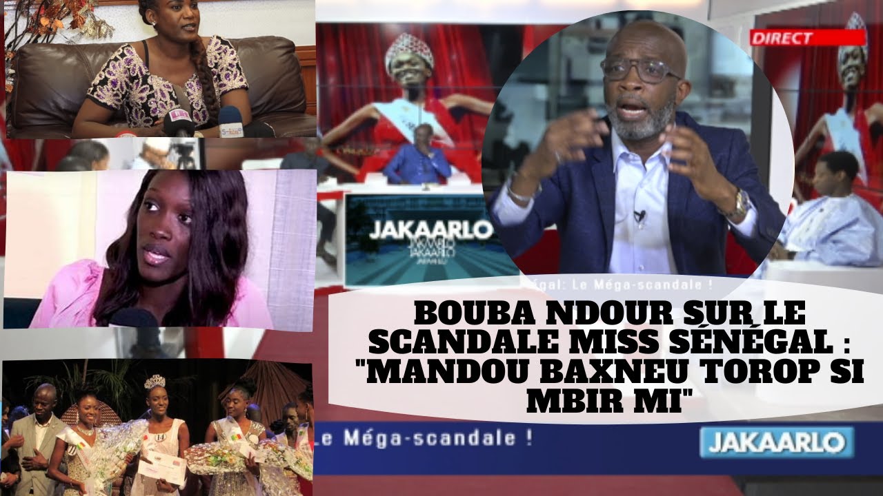 Scandale Miss Sénégal : Bouba Ndour opte pour le « mandou » (vidéo)