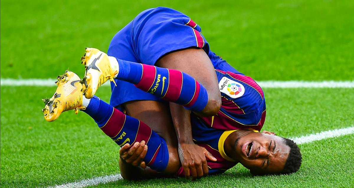 Blessure de Ansu Fati : Le Barça confirme une mauvaise nouvelle