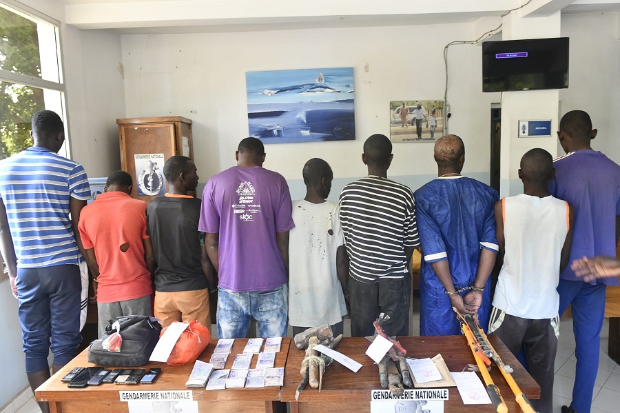 Braquages à Sindia, Sandiara et Ndoulo : Fin de cavale pour le gang armé, particulièrement dangereux
