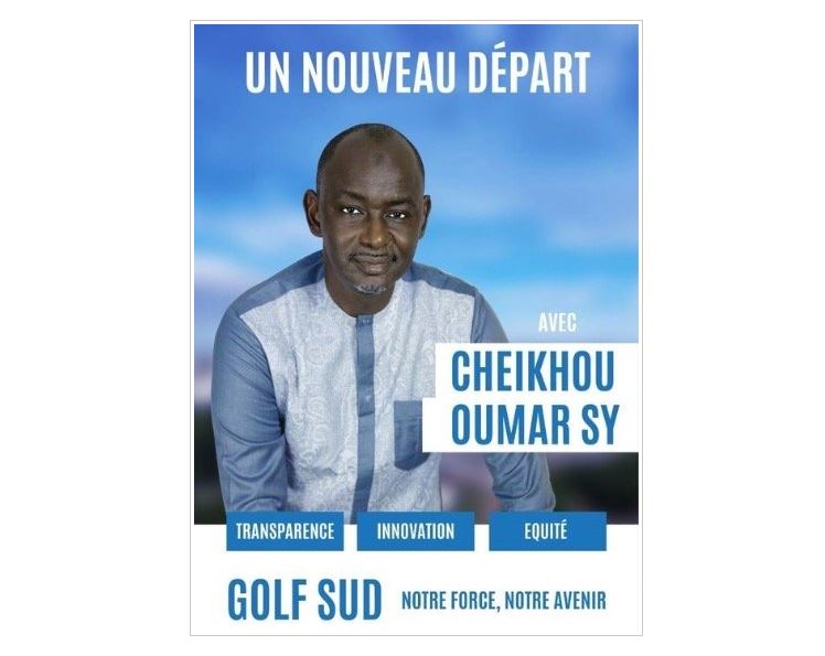 Golf Sud: Cheikhou Oumar Sy dépose sa liste et invite Lat Diop à un débat de programmes