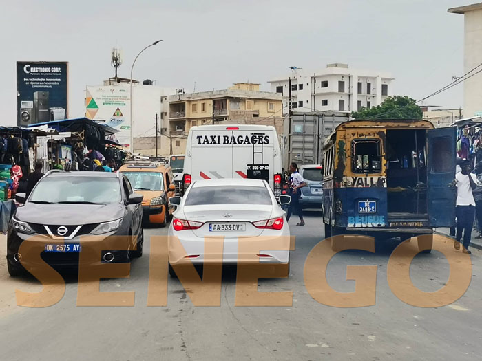 Circulation à Dakar : Un bouchon terrible dans la matinée de ce jeudi (6 photos)