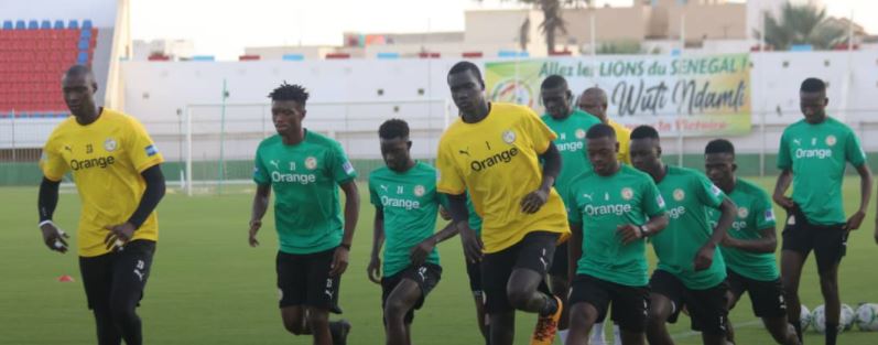 Elim. Mondial 2022 – Sénégal vs Congo: Seuls 10 Lions se sont entrainés sur la pelouse de Lat-Dior