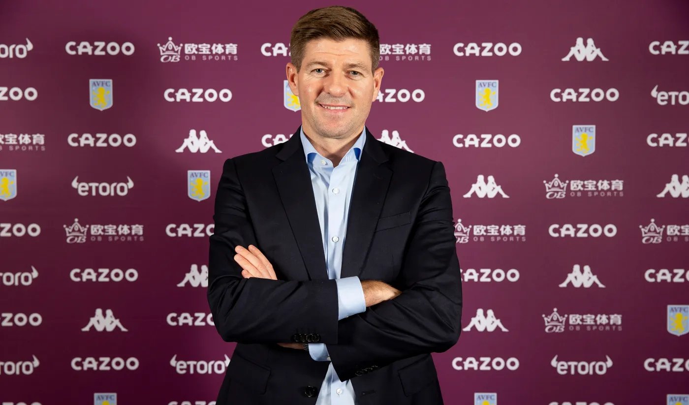 Aston Villa : La réaction de Gerrard après sa nomination en tant que coach !