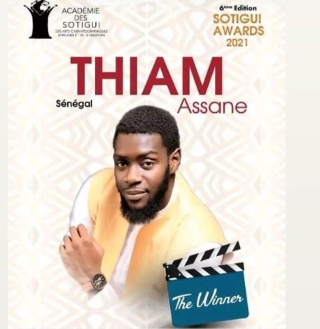 Sotigui : Jules César remporte le prix du meilleur espoir africain
