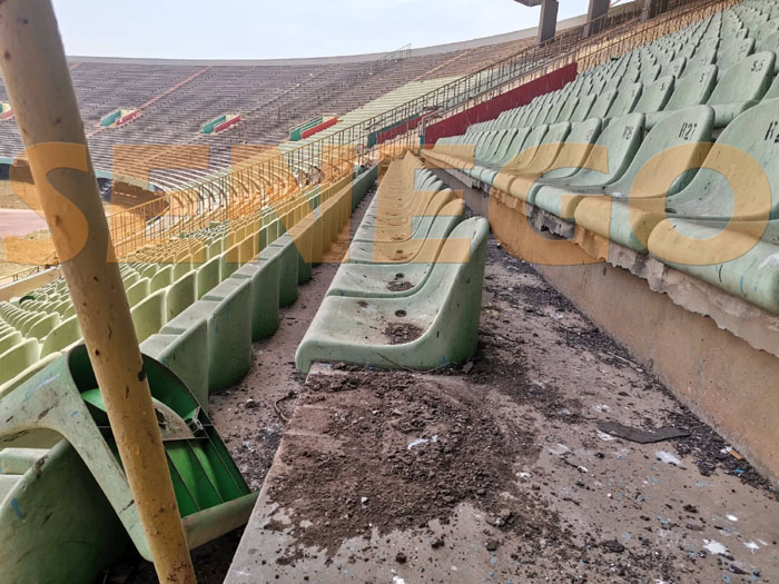 (13 photos) – Le Stade Léopold Sedar Senghor agressé de partout