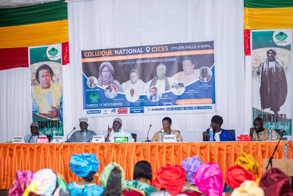 Colloque-Cices : Mame Cheikh Ibrahima Fall « Lamp » et Chérif Abdourahmane Fall Tilala honorés