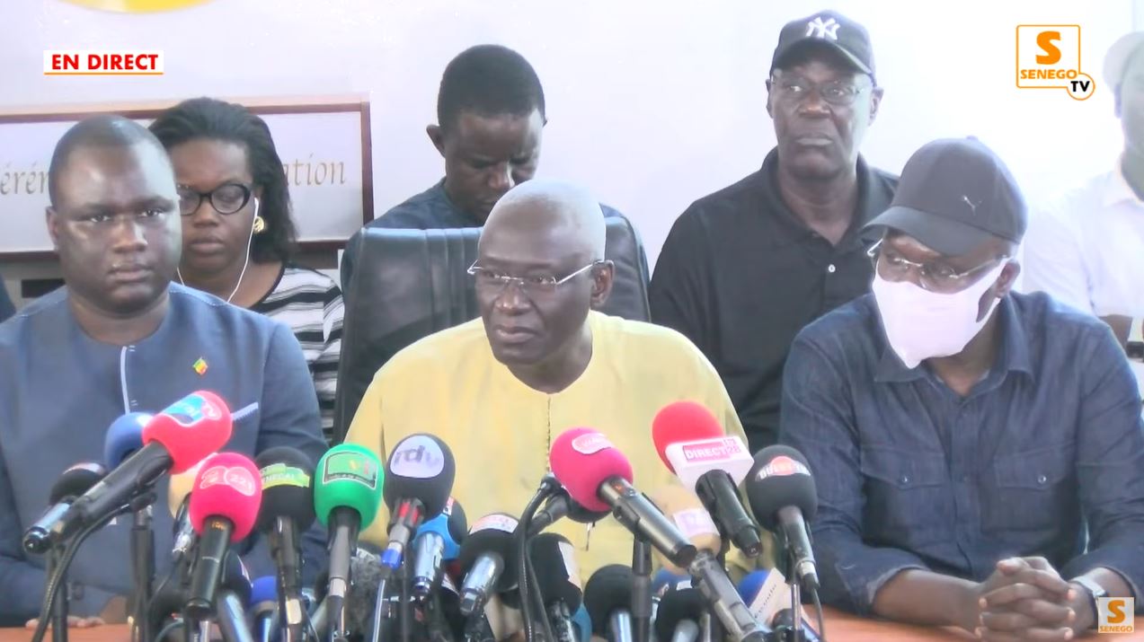 Urgent : La déclaration des leaders de la coalition YAW sur l’affaire Barthélemy Dias (Senego-TV)