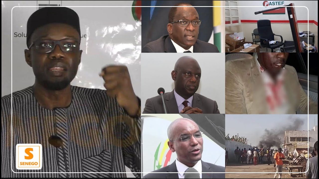 Diouf Sarr, Mountaga Sy et Mansour Faye: Sonko rappelle les attaques commanditées