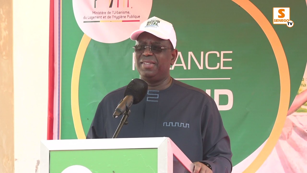 « Bèsup Setal » : Macky Sall veut inciter les populations à lutter contre l’insalubrité (Senego-TV)