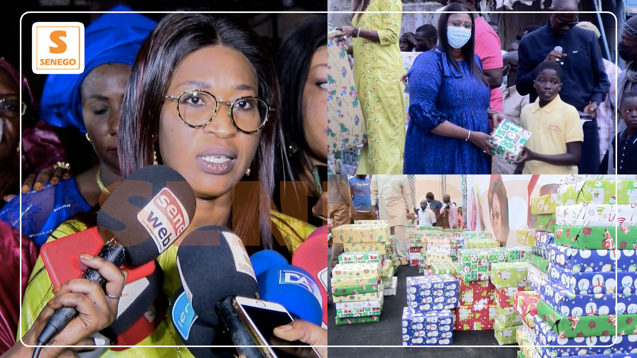 Arbre de Noël : Zahra Iyane Thiam gâte les meilleurs élèves de Sicap (Senego Tv)