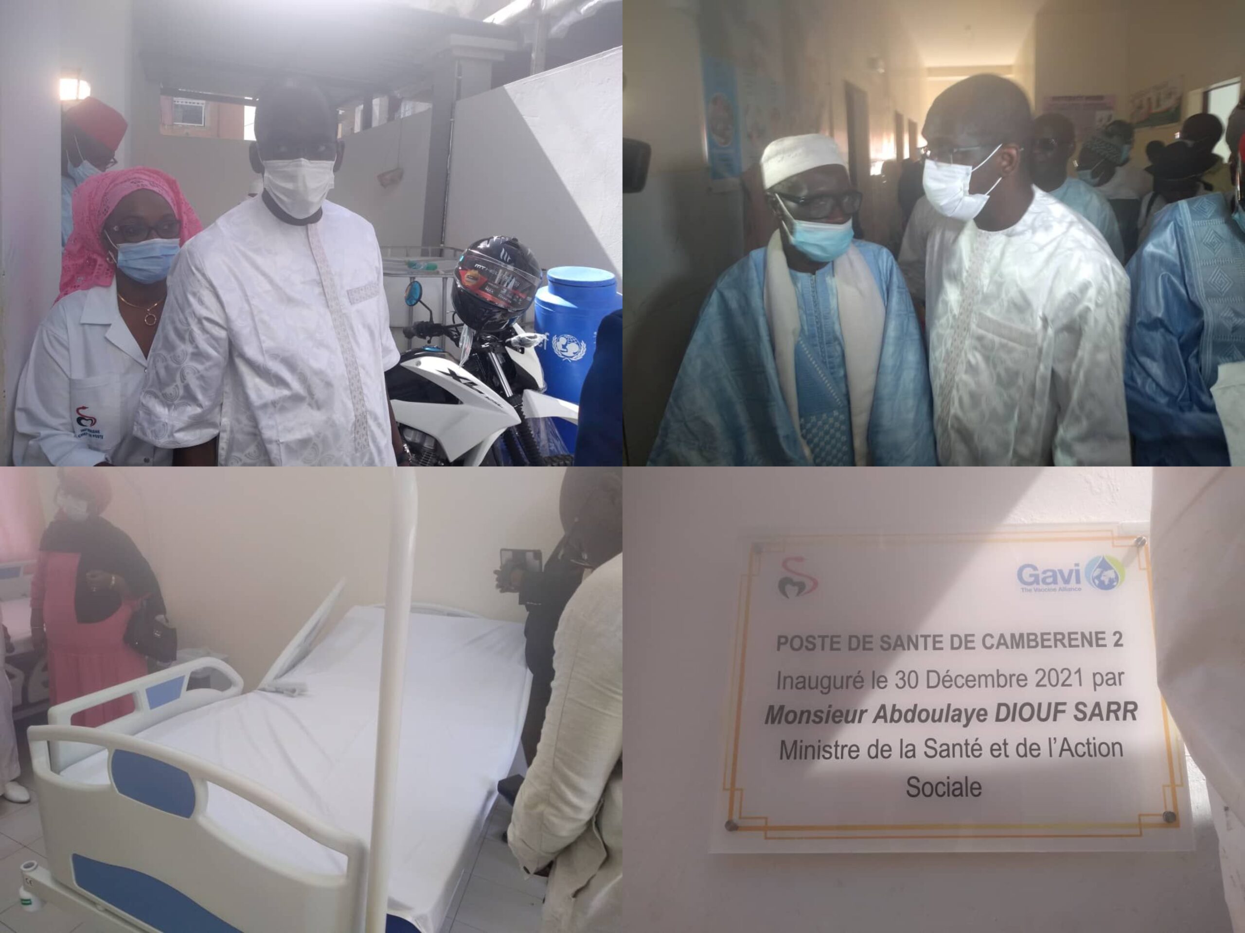 Camberene 2 : Abdoulaye Diouf Sarr inaugure un nouveau poste de santé